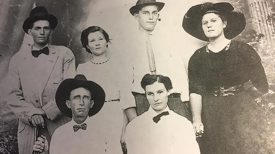 young thelma and siblings